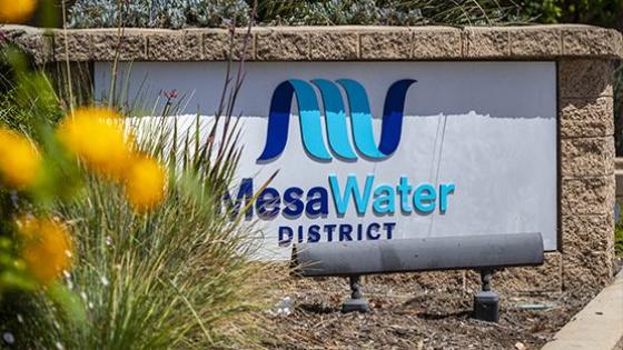 mesa water sign