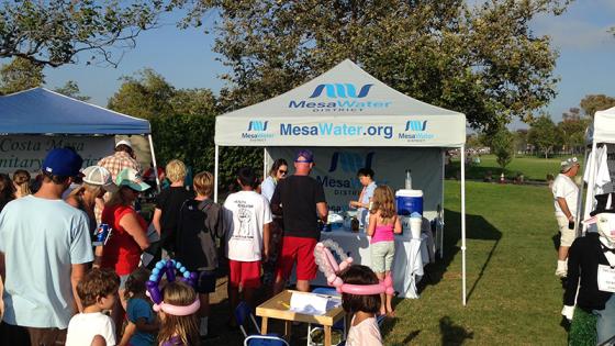 mesa water booth