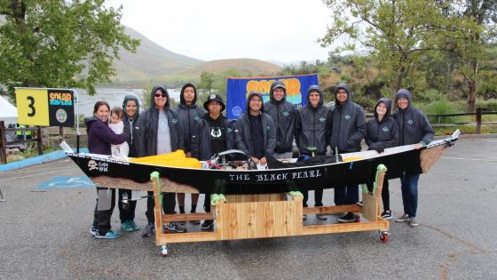 Costa Mesa High School’s (CMHS) Solar Cup team