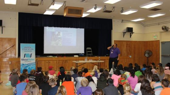 school assembly