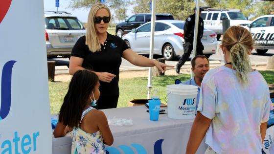 mesa water booth